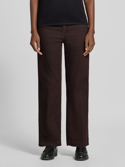 MAC Wide Fit Jeans aus Baumwoll-Mix Modell 'DREAM WIDE' Dunkelbraun 4