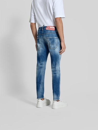 Dsquared2 Jeans im Used-Look Blau 5