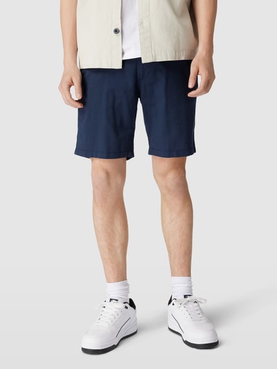 Jack & Jones Bermudas mit Stoffgürtel Marineblau 4