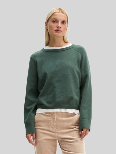 Marc O'Polo Pullover aus Wolle mit Raglanärmeln Bottle 4