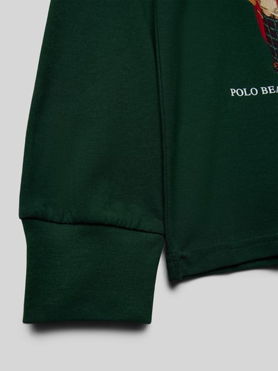 Polo Ralph Lauren Teens Bluzka z długim rękawem z nadrukowanym motywem Ciemnozielony 2