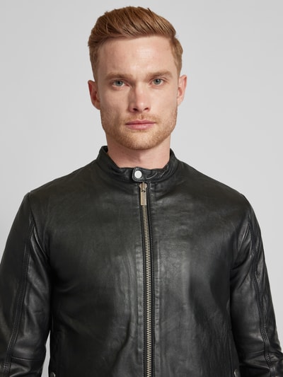 SELECTED HOMME Jacke mit Maokragen Modell 'ARCHIVE' Black 3