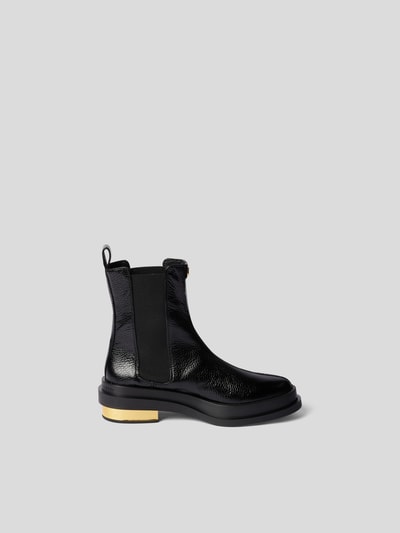 Giuseppe Zanotti Chelsea Boots mit Kontrastbesatz Black 6