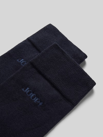 JOOP! Collection Socken mit Label-Print Marine 2