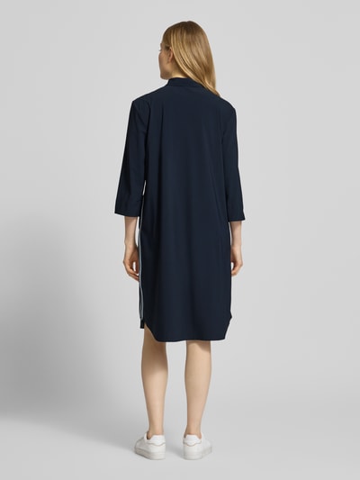 White Label Knielanges Hemdblusenkleid mit 3/4-Arm Marine 5