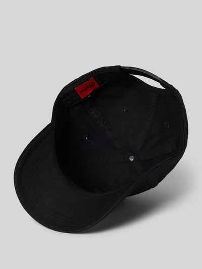 HUGO Basecap mit Label-Stitching Modell 'Jude' Black 2