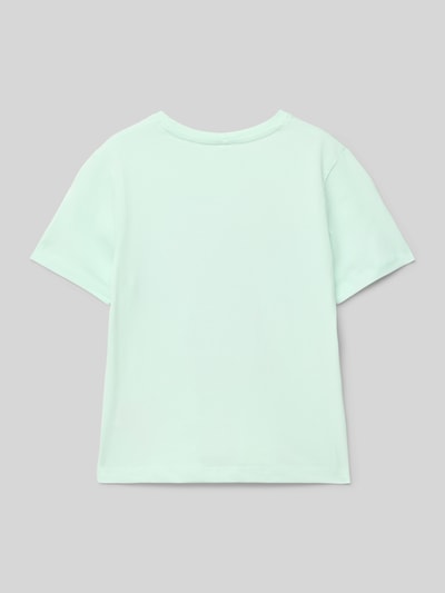 Name It T-Shirt mit Motiv- und Statement-Print Modell 'VANYO' Hellgelb 3