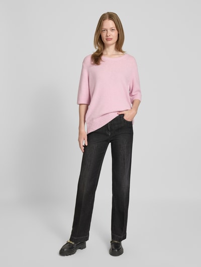 TONI Straight Leg Jeans mit Bügelfalten Modell 'Jenny' Anthrazit 1