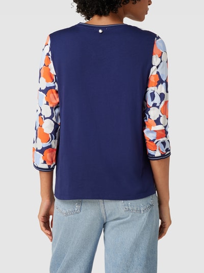 Tom Tailor Shirt met lange mouwen en print aan de voorkant Marineblauw - 5