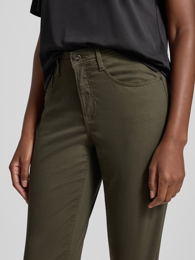 Brax Straight fit jeans in 5-pocketmodel, model 'STYLE.CAROLA' Kaki - 3