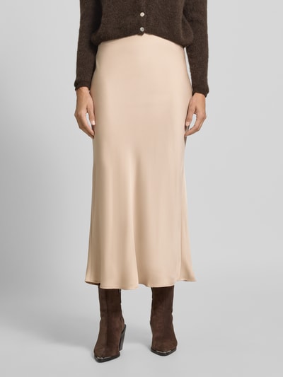 Vila Maxirok met elastische band, model 'VIELLETTE' Beige - 4