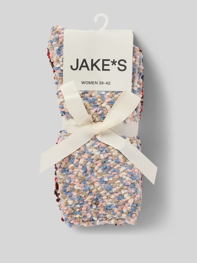 Jake*s Casual Skarpety z efektownej przędzy w zestawie 2 szt. Jasnoniebieski 3