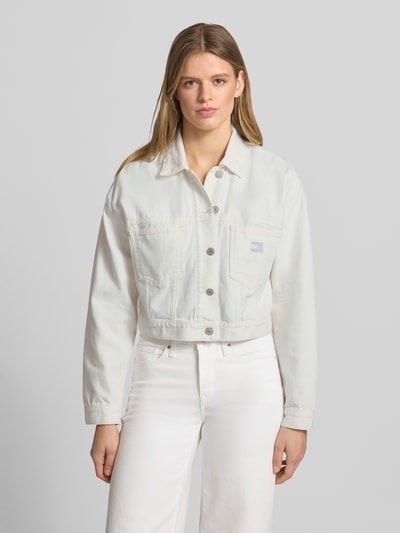 Tommy Jeans kurtka jeansowa o kroju regular fit z czystej bawełny Biały 4