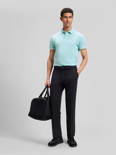 BOSS Green Koszulka polo o kroju regular fit z czystej bawełny model „PADDY” Morski 1