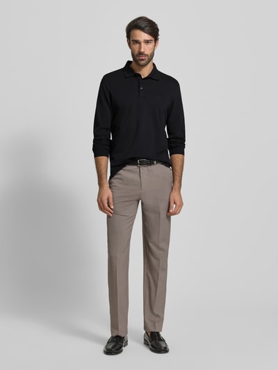 BOSS Poloshirt mit Label-Schriftzug Black 1