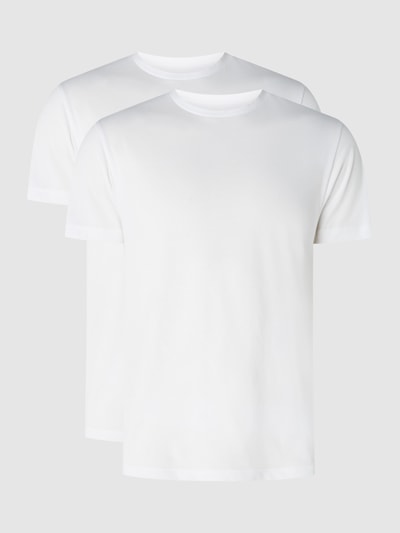 Jockey T-Shirt aus Baumwolle im 2er-Pack  Weiss 1