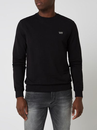 Antony Morato Sweatshirt mit Logo-Applikation  Black 4