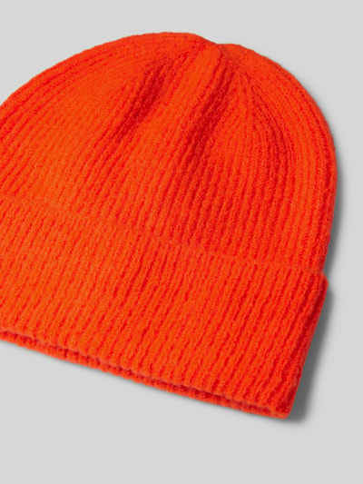 ICHI Beanie met structuurmotief, model 'IAIVO' Oranje - 2