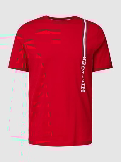 Tommy Hilfiger T-Shirt mit Label-Details Rot 2