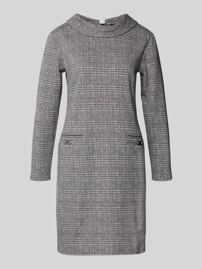 Betty Barclay Regular Fit Minikleid mit Reißverschluss Modell 'September' Hellgrau 2