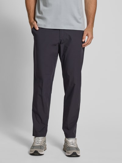 JAKE*S STUDIO MEN Regular Fit Stoffhose mit Eingrifftaschen Metallic Blue 4