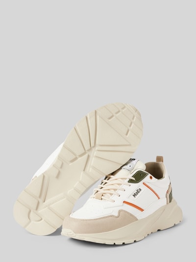 MoEa Sneakers met labelprint, model 'GEN5' Beige - 4