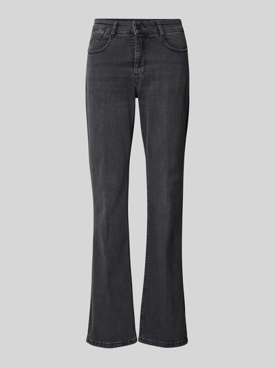 MAC Flared jeans met 5-pocketmodel, model 'Laura' Antraciet - 2