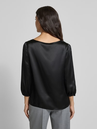 Marc Cain Blusenshirt aus reiner Seide Black 5