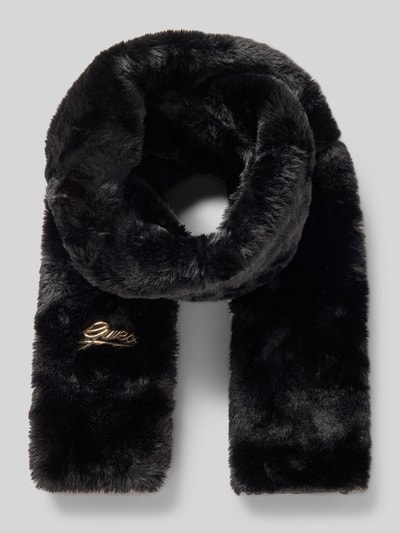 Guess Sjaal met logo-applicatie Zwart - 1