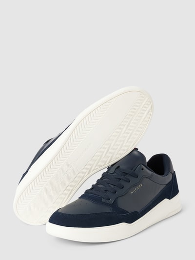 Tommy Hilfiger Sneaker aus Leder Modell 'ELEVATED CUPSOLE LEATHER' Dunkelblau 5