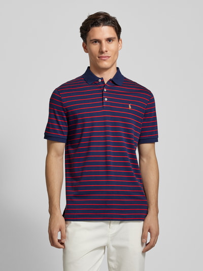 Polo Ralph Lauren Koszulka polo z wyhaftowanym logo Czerwony 4