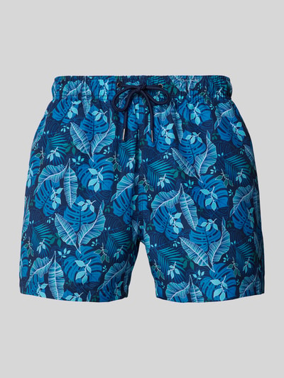 MCNEAL Zwembroek met all-over print Marineblauw - 1