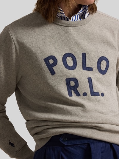 Polo Ralph Lauren Bluza o kroju regular fit z mieszanki bawełny Ciemnoszary 3