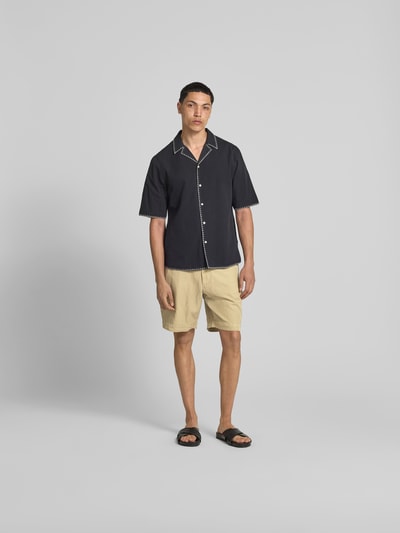 Officine Générale Shorts mit Lyocell-Anteil Oliv 1