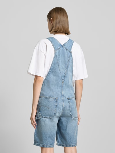 G-Star Raw Loose Fit Latzhose mit Eingrifftaschen Hellblau 5