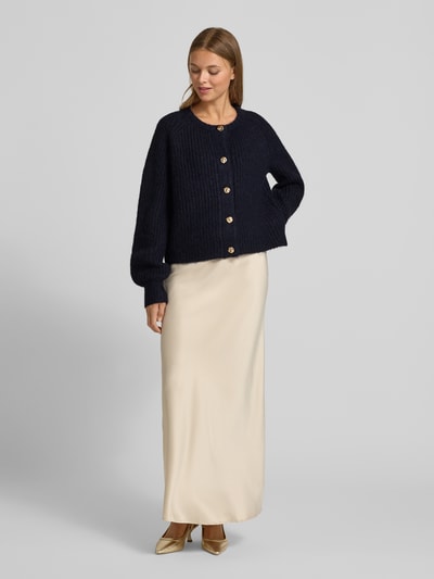 Christian Berg Woman Selection Regular fit jack met ronde hals Marineblauw - 1