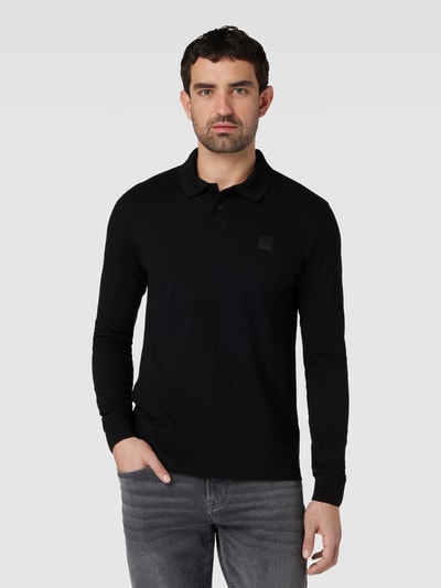 BOSS Orange Poloshirt mit Label-Detail Black 4