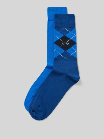 BOSS Socken mit Label-Detail im 2er-Pack Royal 1