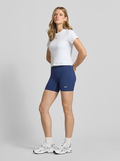 Nike Training Shorts mit Logo-Detail Dunkelblau 1