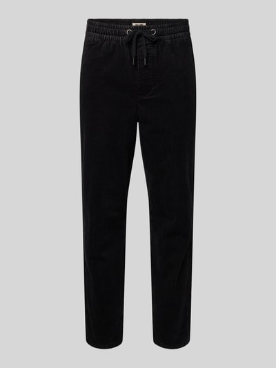 Only & Sons Spodnie sztruksowe o kroju tapered z mieszanki bawełny model ‘LINUS’ Czarny 2