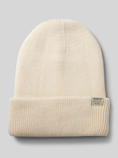 Barts Beanie mit Label-Detail Modell 'KINABALU' Offwhite 1