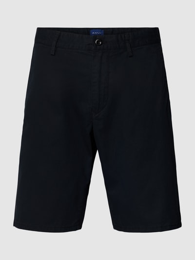 Gant Relaxed Fit Chino-Shorts mit Eingrifftaschen Modell 'SUMMER' Black 2