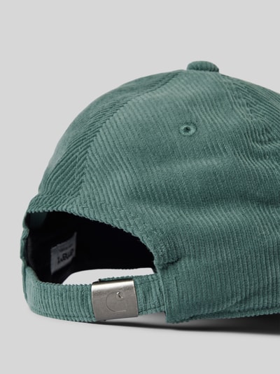 Carhartt Work In Progress Basecap mit Label-Stitching Modell 'HARLEM' Tuerkis 3