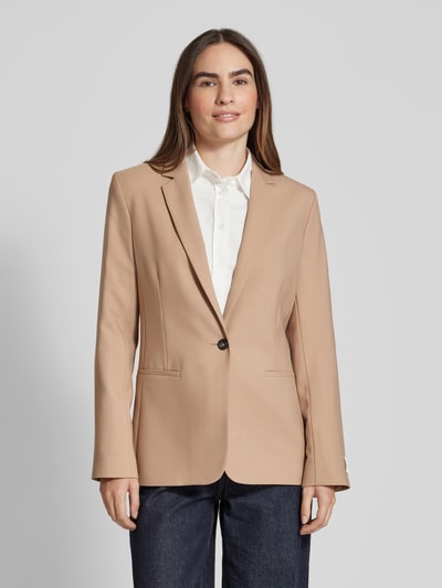 Calvin Klein Womenswear Blazer aus Viskose mit Reverskragen Beige 4