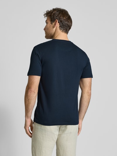 Scotch & Soda T-Shirt mit Logo-Stitching Marine 5