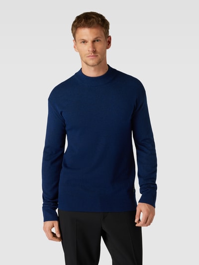 Scotch & Soda Strickpullover in melierter Optik Marine 4