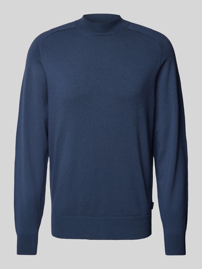 CK Calvin Klein Strickpullover mit Label-Detail Blau 2