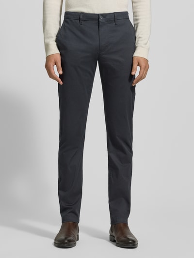 Tommy Hilfiger Slim Fit Chino aus Baumwoll-Mix Modell 'BLEECKER' Marine 4