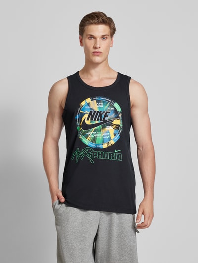 Nike Tanktop met labelprint Zwart - 4