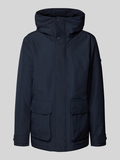 Didriksons Jack met klepzakken, model 'LIAM' Marineblauw - 2